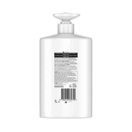 PANTENE Pro-v hydra revitaliza Champú hidratante para cabellos secos 1 l
