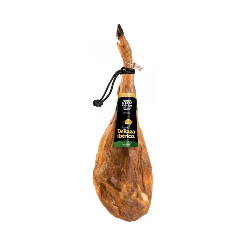 DERAZA Jamón de cebo ibérico (50% raza ibérica) DERAZA Ibérico pieza de 7.5 a 8 kilos (peso aproximado).