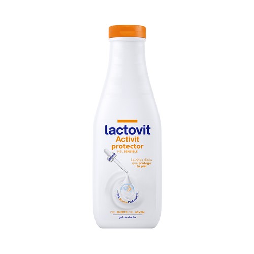 LACTOVIT Activit protector Gel protector para ducha o baño, para pieles sensibles 550 ml.