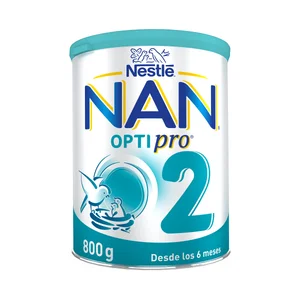 NAN Optipro 2 Leche en polvo de continuación, a partir de 6 meses 800 g.