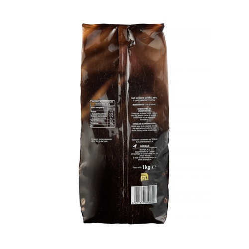 PRODUCTO ALCAMPO Café grano mezcla 1 kg