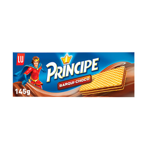 Imagen de PRÍNCIPE Barqui-Choco Galletas rellenas de finas capas de chocolate 145 g.