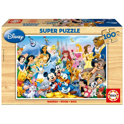 BORRAS Super Puzzles Madera Surtido +6 años
