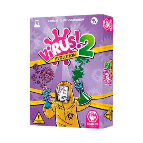 Juego de cartas Virus! Evolution. TRANJIS.