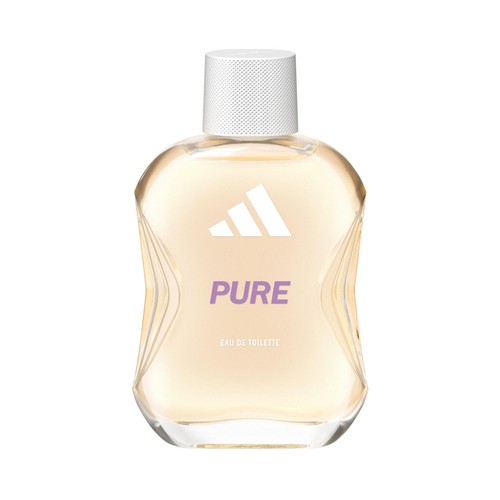ADIDAS Pure Eau de toilette (agua de colonia) para mujer con aroma cacao y pera 100 ml.