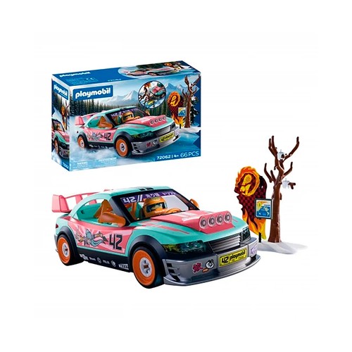 PLAYMOBIL 72062. Coche tuning todoterreno.
