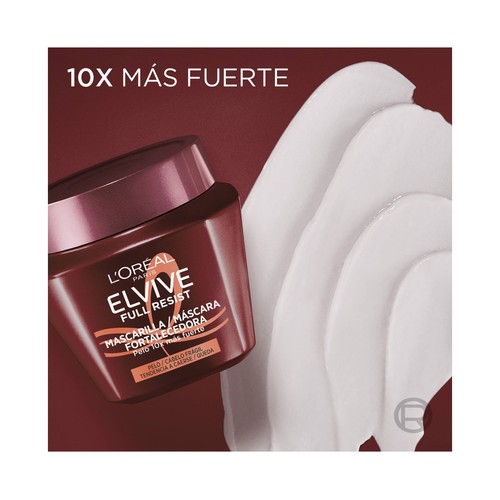 ELVIVE Full resist Mascarilla capilar fortalecedora para cabellos frágiles con tendencia a caerse 310 mlm.