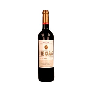 Imagen de LUIS CAÑAS  Vino tinto reserva con D.O. Rioja LUIS CAÑAS botella de 75 cl.