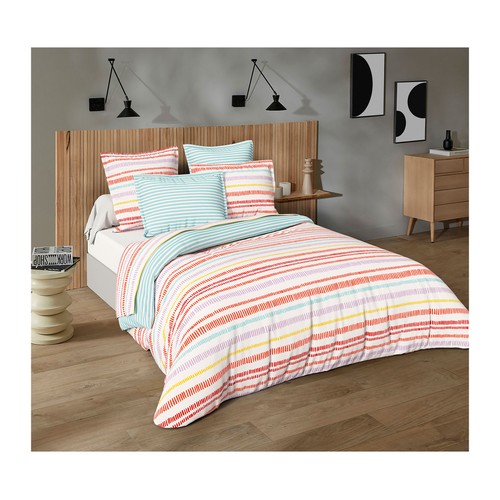 Funda nórdica 135cm polialgodón reciclado, maison urban2. ACTUEL