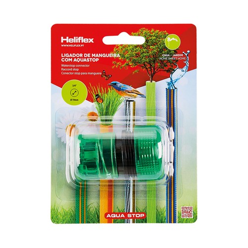Conector stop para mangueras, 19mm HELIFLEX.