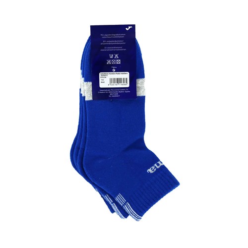 Lote de 2 pares de calcetines deportivos tobilleros para hombre JOMA, talla 43/46.