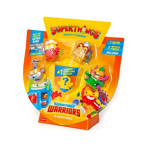 SUPERTHINGS KAZOOM POWER WARRIORS - PACK 5.MAGICBOX