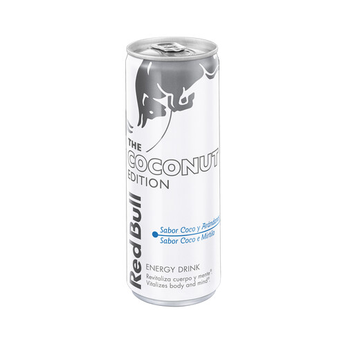 RED BULL EDITION  Bebida energética Coconut y arándanos lata 250 ml.