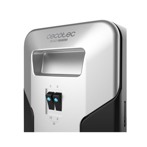 Radiador de aceite CECOTEC Ready Warm 5670 Space Black, 2000 W, 9 elementos, termostato.