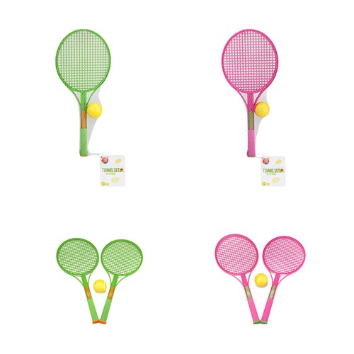 Conjunto de tenis con raquetas ligeras  ONE TWO FUN.