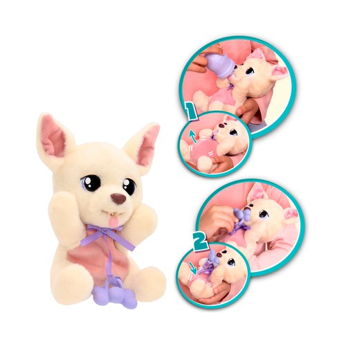 Peluche Interactivo Baby Paws Yummy Chihuahua IMC TOYS