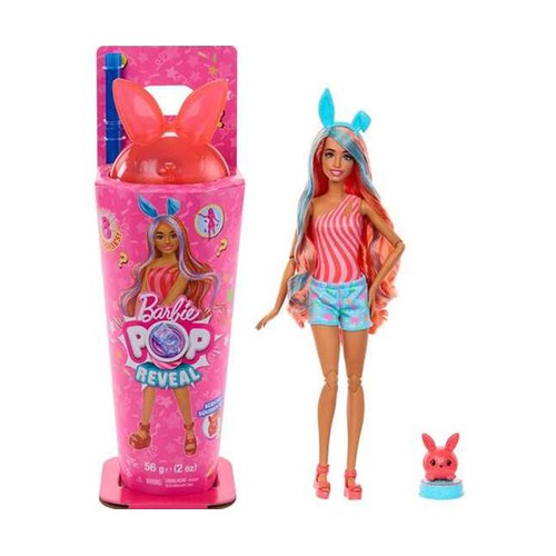 Muñecas sorpresa BARBIE Pop Reveal fiesta de animales.
