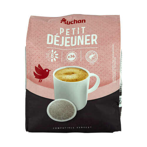 PRODUCTO ALCAMPO Café en cápsulas Lungo petit dejeuner I6, 36 uds.