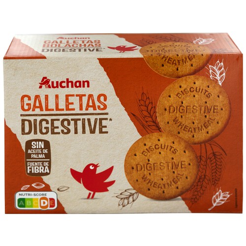 Galletas Digestive PRODUCTO ALCAMPO 800 g.
