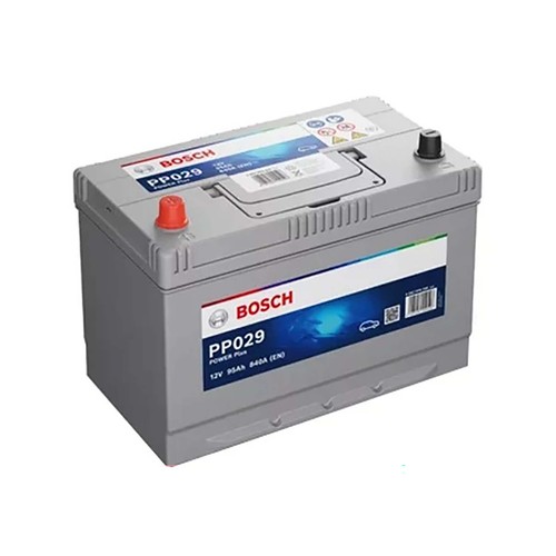 Batería de coche 95Ah, arranque 840A, Power Plus 12V, BOSCH.