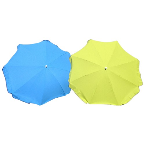 Sombrilla de 8 varillas fijo y de aluminio, con protección anti-uv, UPF+40 ANJOSA.