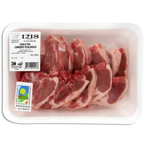 Chuletas extra de cordero ecológico