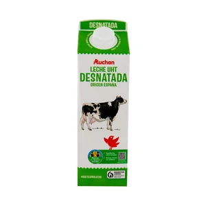 ALCAMPO CULTIVAMOS LO BUENO Leche de vaca desnatada, de origen española 1 l.