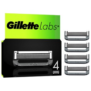 Imagen de GILLETTE Labs Recambio de cuchillas de 5 hojas para maquinillas de afeitar 4 uds.