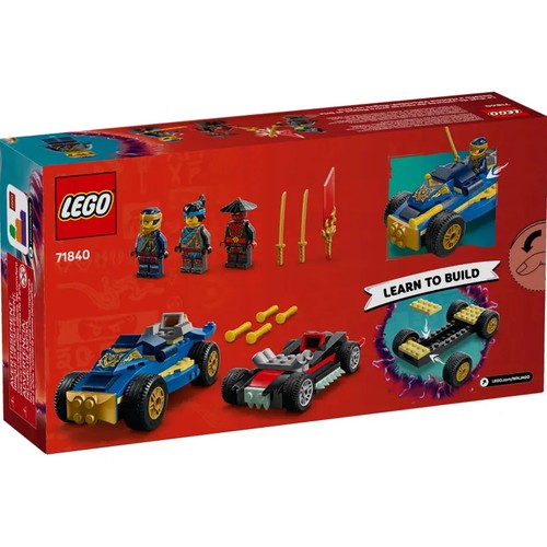 LEGO Ninjago Rogue vs. Drix: Desafio a máxima velocidad 71840, 111 piezas, +4 años.