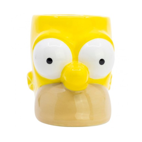 Taza de cerámica 3d 385ml de Homer Simpsons caja regalo, THE SIMPSONS
