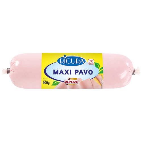 RICURA de El Pozo Fiambre de pechuga de pavo 900 g.