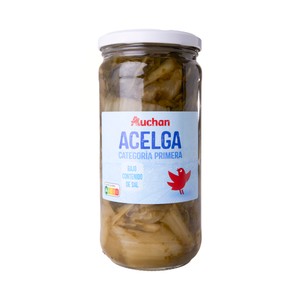PRODUCTO ALCAMPO Acelgas contenido reducido en sal bote 425 g.