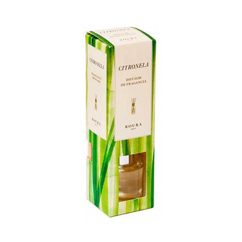 Difusor fragancia citronela ROURA frasco 50 ml.