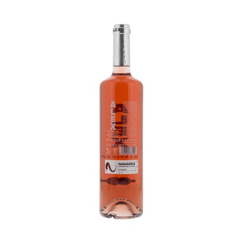 ALEX  Vino rosado con D.O. Navarra ALEX botella de 75 cl.