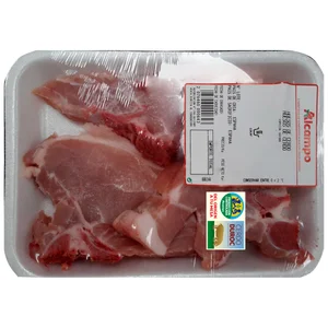 ALCAMPO CULTIVAMOS LO BUENO Huesos de espinazo fresco de cerdo raza Duroc, especiales para cocciones