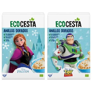 ECOCESTA Bio Cereales anillos dorados ecológicos 330 ml.