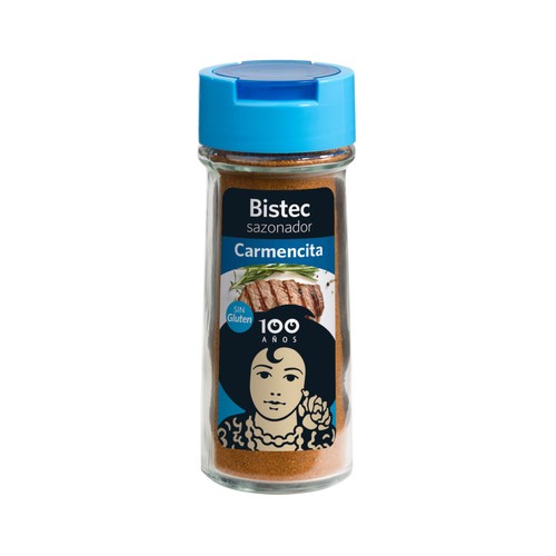 CARMENCITA Sazonador para carne frasco de 75 g.