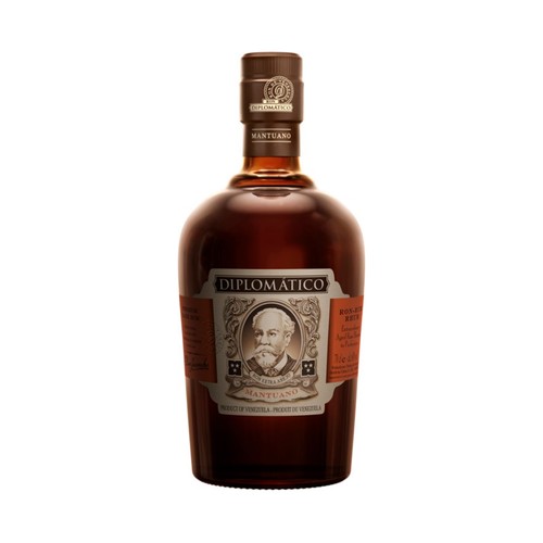 DIPLOMÁTICO Mantuano Ron extra añejo elaborado en Venezuela botella 70 cl.