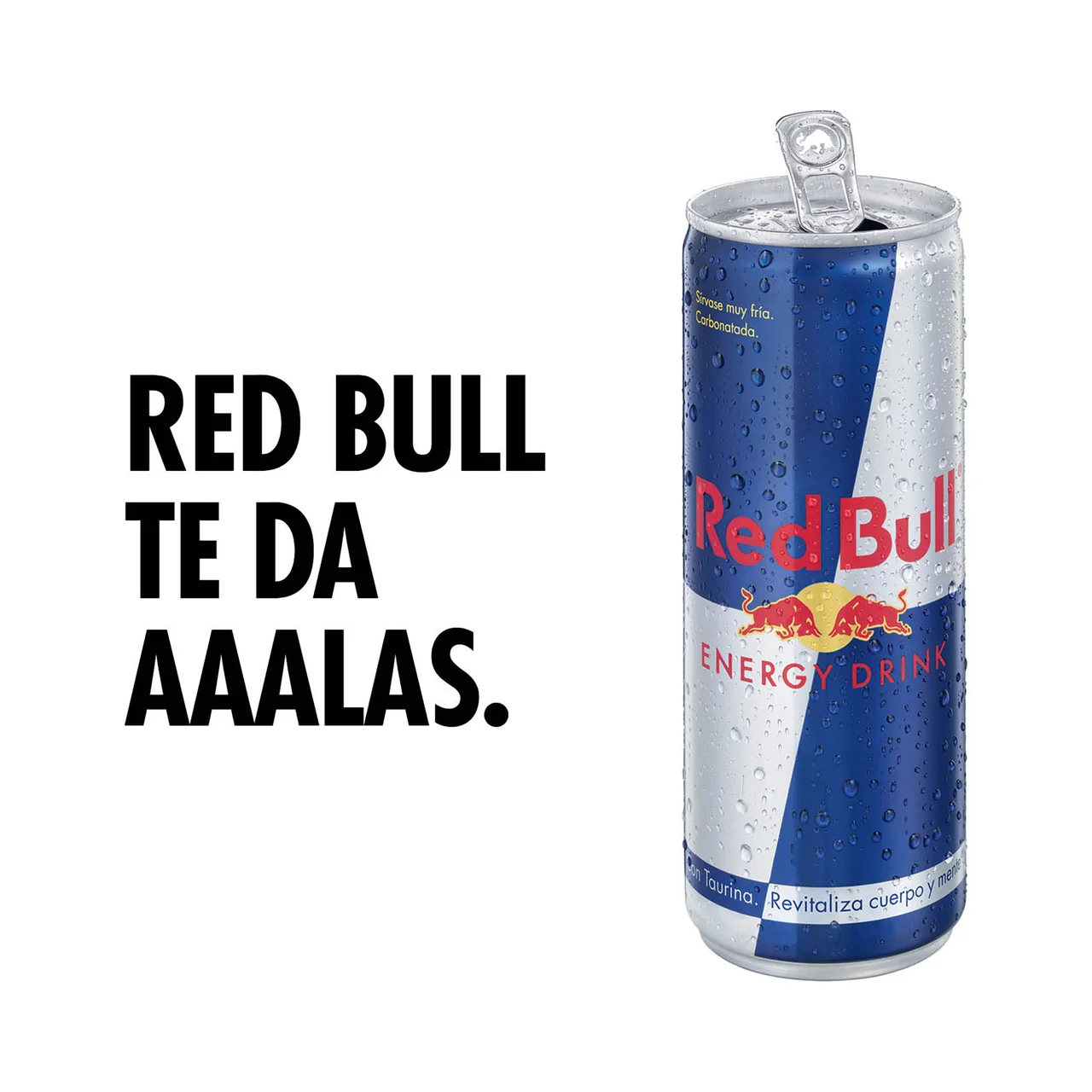 Bebida energética lata 355 ml.