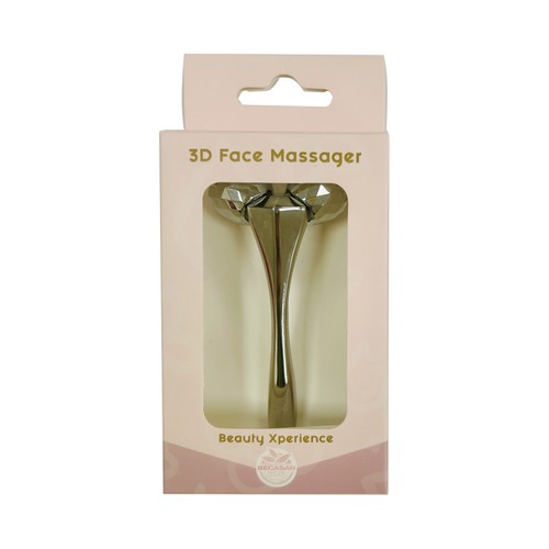 BECASAN NATURE Rodillo facial 3D para lifting y masaje.