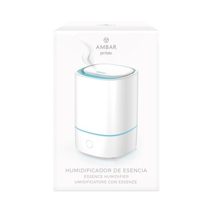Humidificador de esencia, con luz de ambiente.