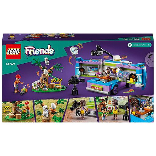 LEGO Friends - Unidad Móvil de Noticias +6 años