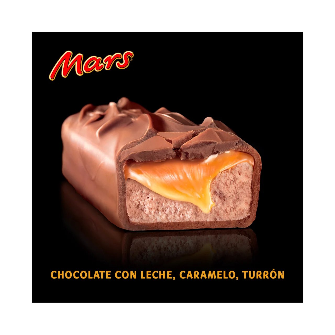 Barrita chocolate con caramelo 51 g.