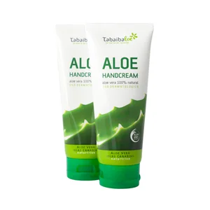 TABAIBA Crema de manos con aloe vera 100% natural TABAIBA 2 x 100 ml.