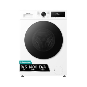 Lavadora secadora HISENSE WD1I9042BWF2 BLANCA lavado/secado: 9KG/5KG, clasificación energética: A, 1400RPM, H: 84,5cm, A: 59,5cm,F: 47cm