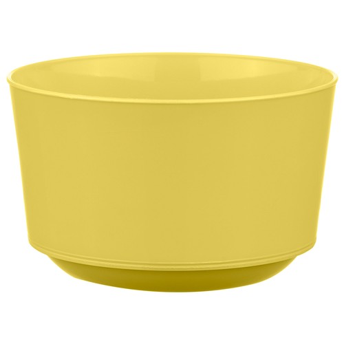Bowl reutilizable Kids 44cl plástico, color amarillo. ACTUEL