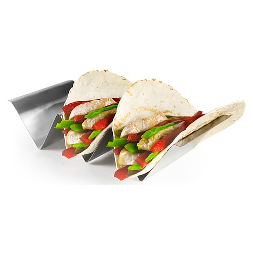 Soporte para 2/3 tacos de acero inoxidable, 21,3x10cm, IBILI