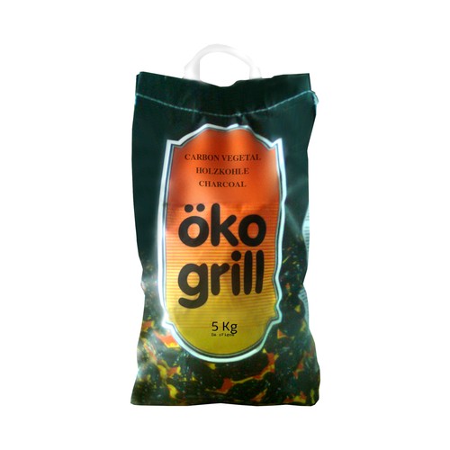 Carbón vegetal 5kg, ÖKO GRILL.