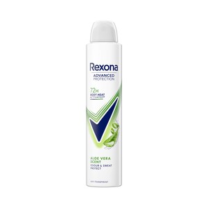 Imagen de REXONA Advanced protection aloe vera scent Desodorante en spray para mujer antitranspirante hasta 72 horas 200 ml.
