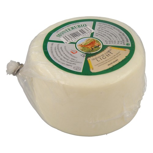 MONTERUBIO Queso cabra tierno light MONTERUBIO 450 g.